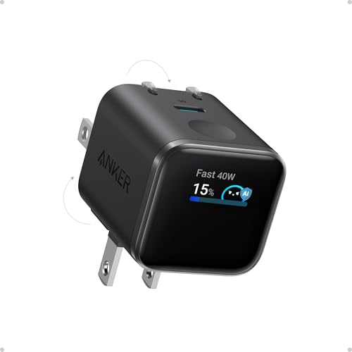 Anker Nano Smart Display cargador GaN 45W con pantalla