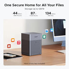 UGREEN DH4300 Plus, conexión NFC y app intuitiva