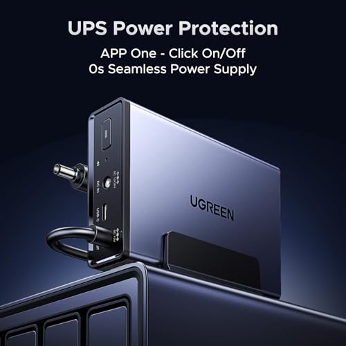 UGREEN NAS UPS, batería de iones de litio 12000mAh