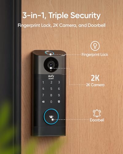 eufy S330, reconocimiento rápido de huella digital