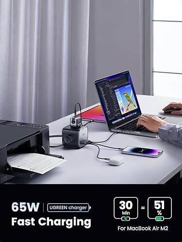 UGREEN 65W USB-C Charging Station