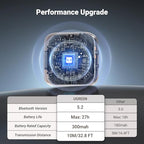 UGREEN Bluetooth 5.2 en modo RX para sistema de audio del carro