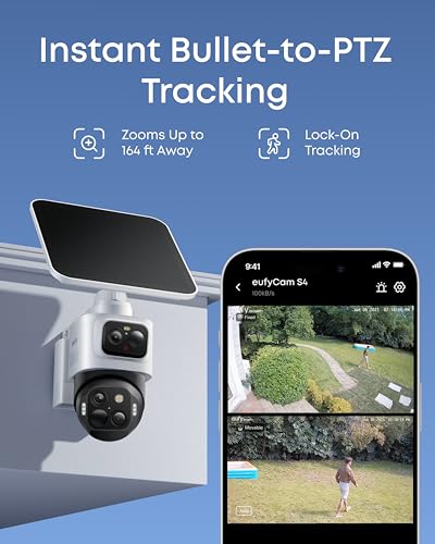 eufyCam S4, panel solar 5.5W con SolarPlus 2.0