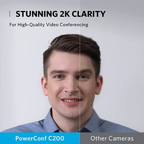 Anker PowerConf C200, resolución 2K nítida para videollamadas