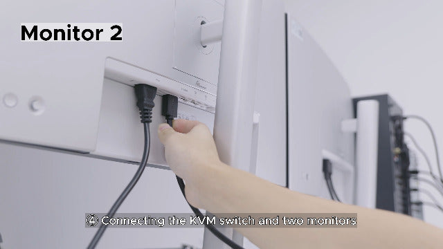 UGREEN HDMI KVM Switch for 2 Monitors & Computers