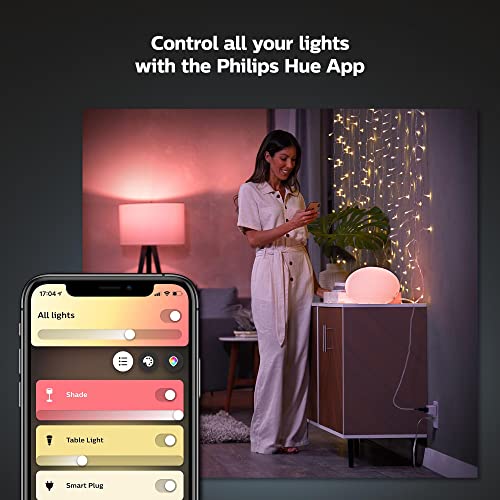 Philips Hue Smart Plug, diseño compacto y discreto