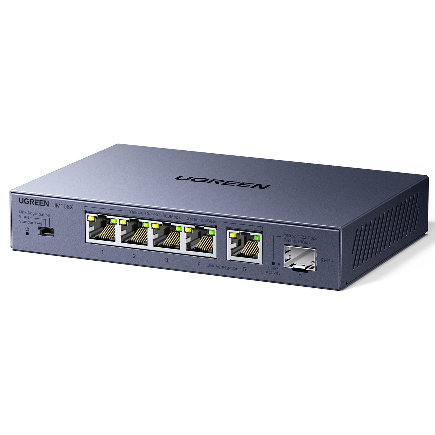 UGREEN 2.5Gb Switch, 6-Port Ethernet