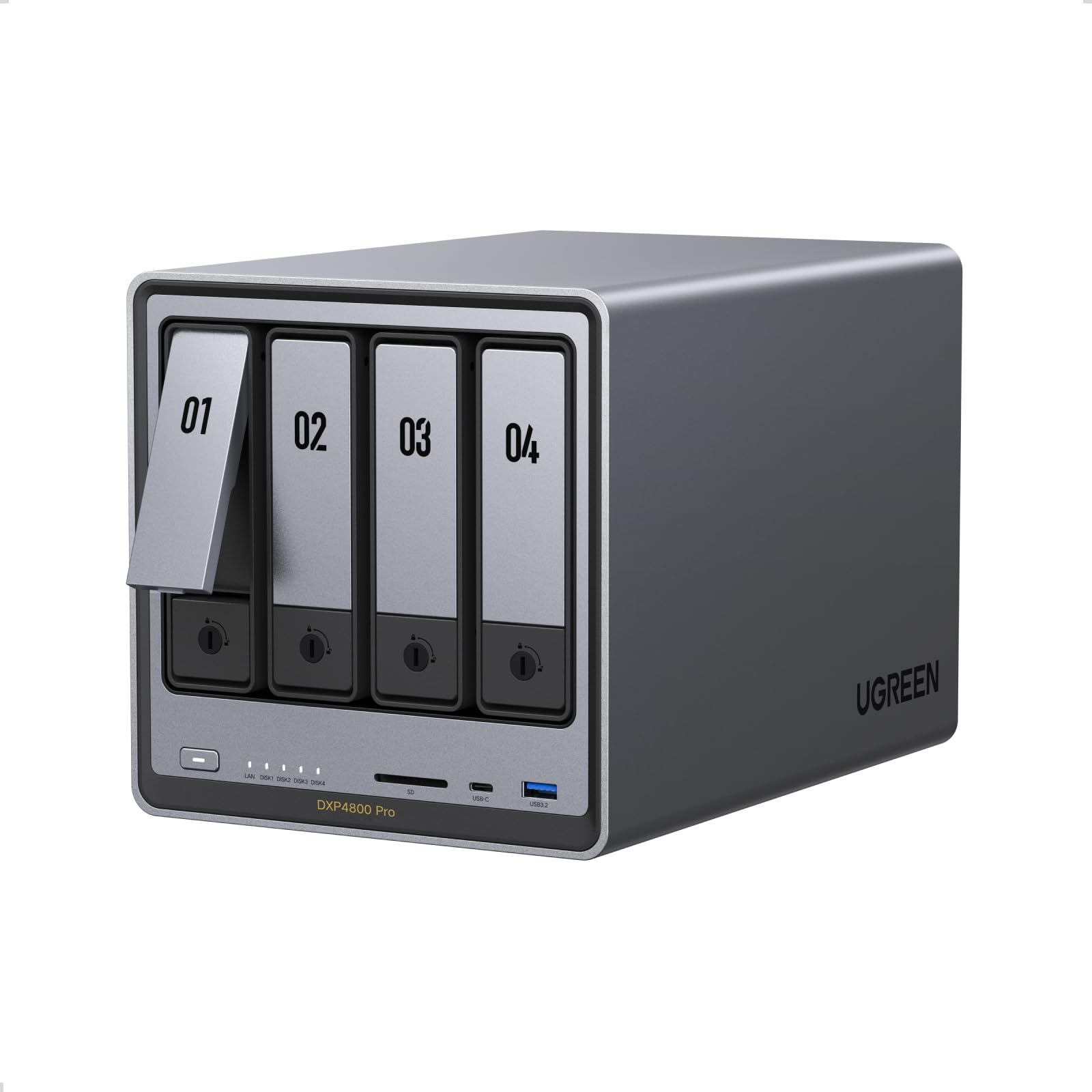UGREEN NAS DXP4800 Pro, NAS de 4 bahías de escritorio