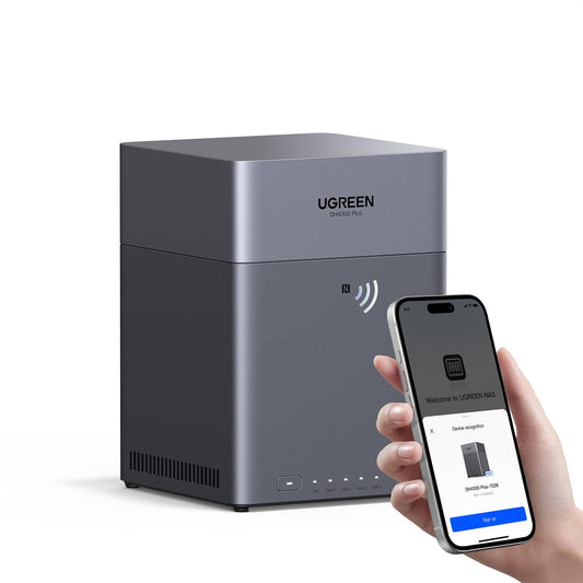 UGREEN NAS DH4300 Plus 4-Bay Desktop NAS