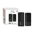 Aqara UWB Smart Lock U400, vista frontal color negro