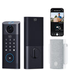 eufy Security Video Smart Lock S330, vista frontal con teclado