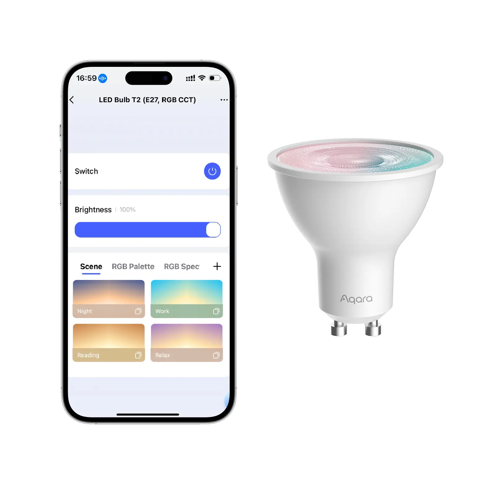 LED Bulb T2 - GU10