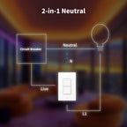 Light Switch H2 (2Button 2 Channel）