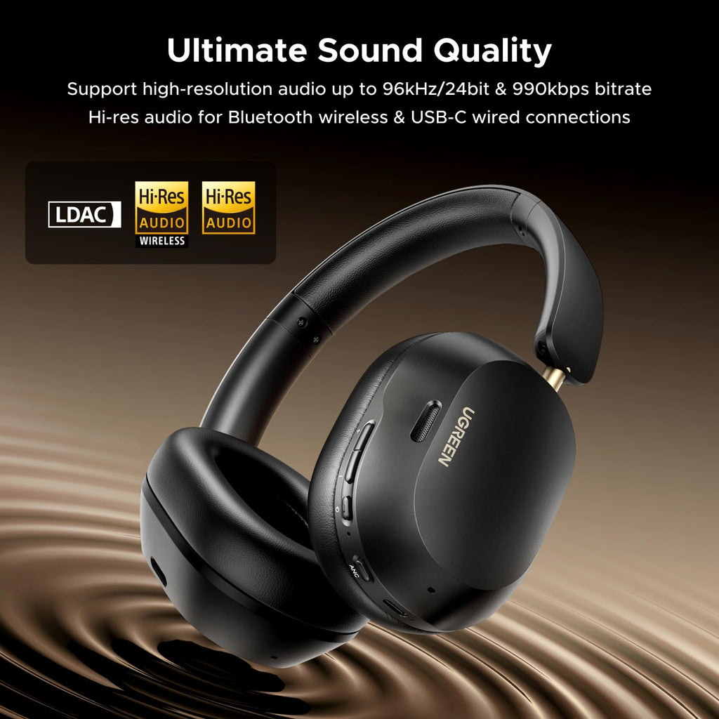 UGREEN HiTune MAX 5C  Bluetooth Headphones (Over-Ear, Noise-Canceling, Hi-Res)