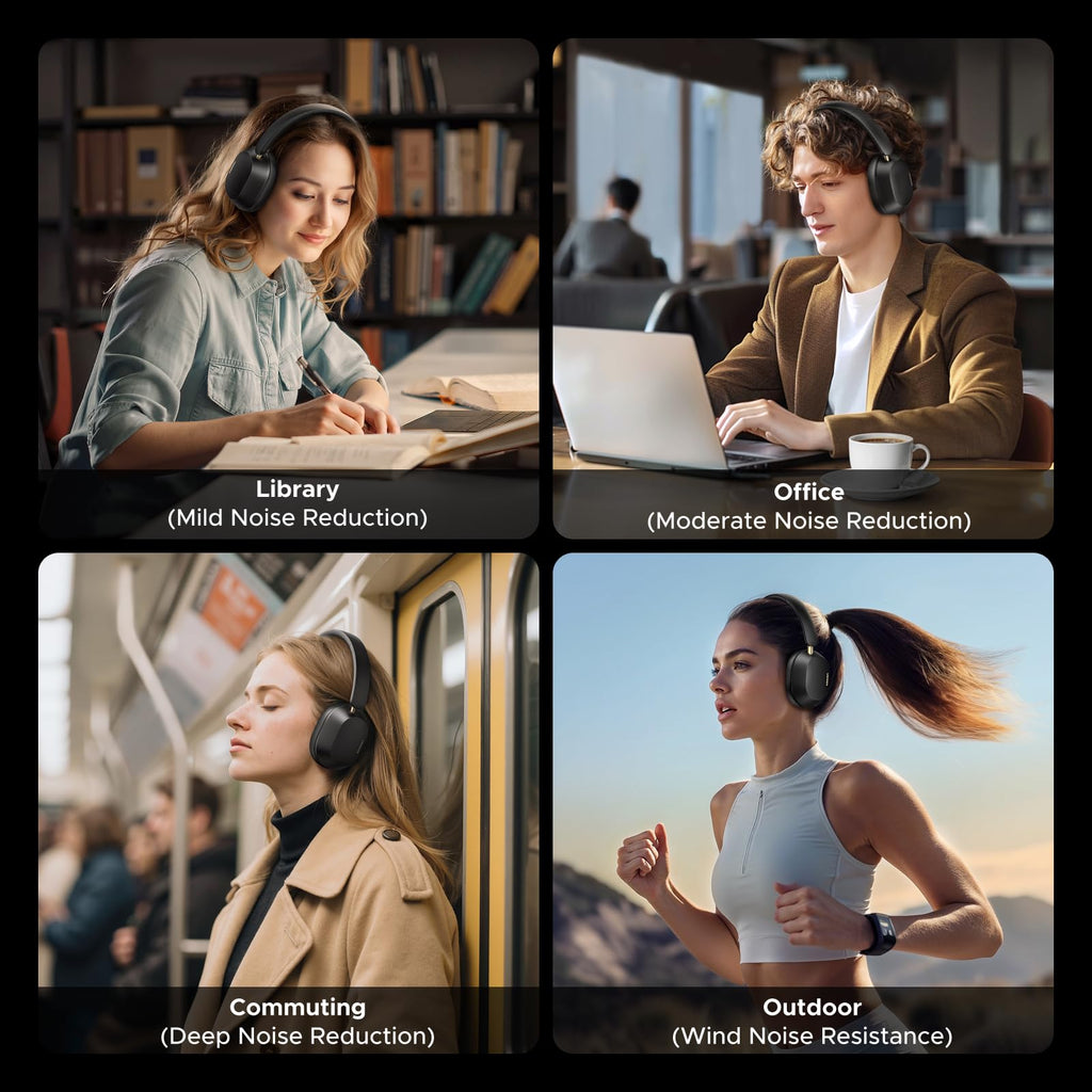 UGREEN HiTune MAX 5C  Bluetooth Headphones (Over-Ear, Noise-Canceling, Hi-Res)