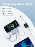 UGREEN MagFlow Magnetic Wireless Power Bank 20000mAh Qi 25W
