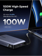 UGREEN Nexode Power Bank 20000mAh 145W with Built-in USB-C Cable