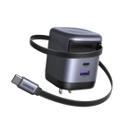 UGREEN Nexode 65W Charger with Retractable USB-C Cable