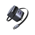 UGREEN Nexode 65W Charger with Retractable USB-C Cable
