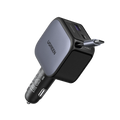 UGREEN Nexode Car Charger 60W with Retractable USB-C Cable