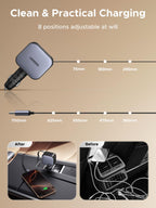 UGREEN Nexode Car Charger 90W with Retractable USB-C Cable